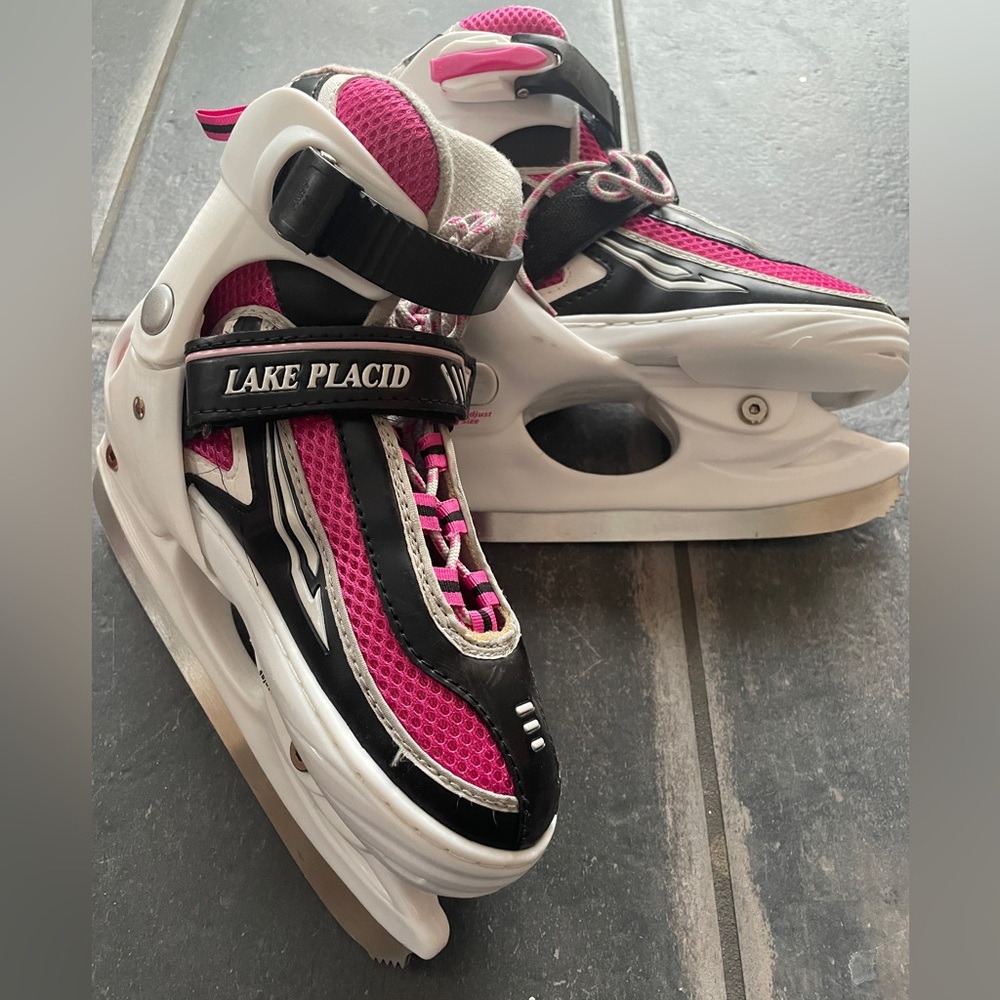 Lake Placid Kids Adjustable Ice Skates